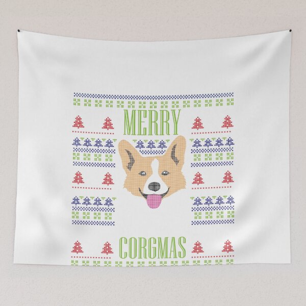 Item preview, Merry Corgmas - Funny Ugly Christmas Inspired Corgi Design designed and sold by Theodore Cory.