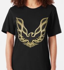 Smokey and the Bandit 1977 Pontiac Firebird Trans-Am Accurate Replica Hood Logo Slim Fit T-Shirt