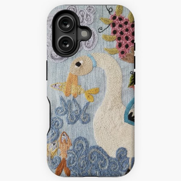 Fishing Goose iPhone Tough Case