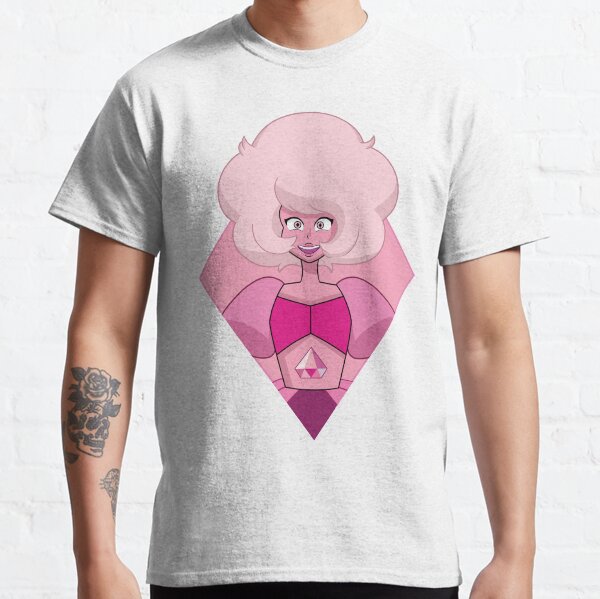 Diamante rosado Camiseta clásica