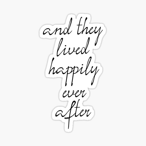 Happily Ever After Chipboard Stickers 6X12- - 810046696613