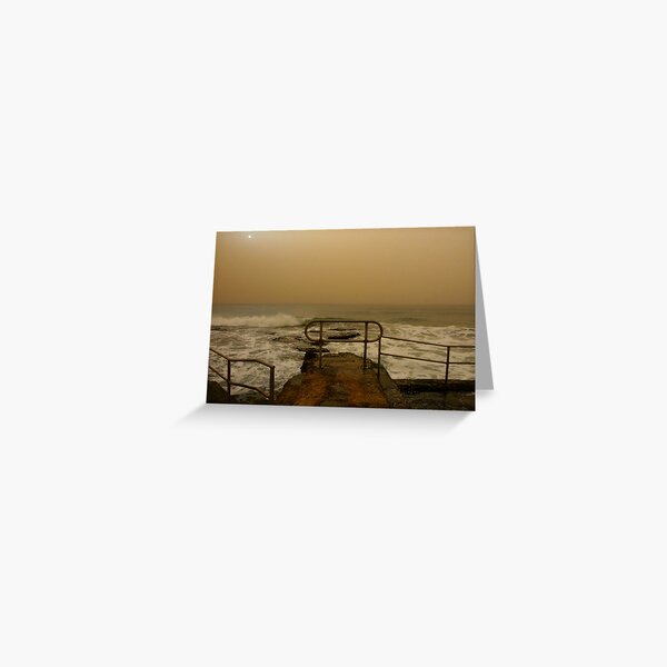 apocalypse morning sun Greeting Card