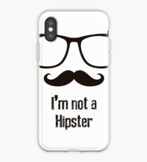 Vinilo o funda para iPhone I'm not a Hipster