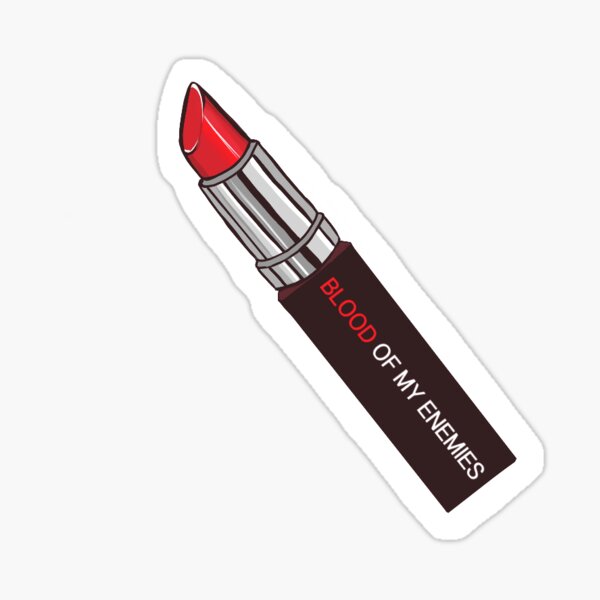 Item preview, Blood of my enemies lipstick  designed and sold by SuklaaAnanas.
