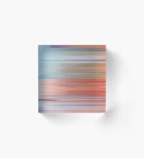 Pixel Sorting 47 Acrylic Block