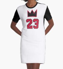 MJ Crown 23, pocket - 1 Graphic T-Shirt Dress