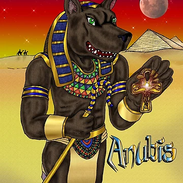 Artwork thumbnail, Anubis by DarkRubyMoon