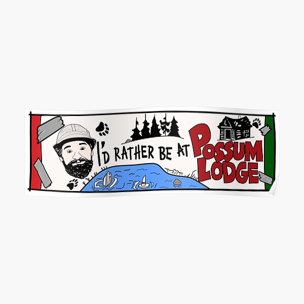 Possum Lodge. Poster