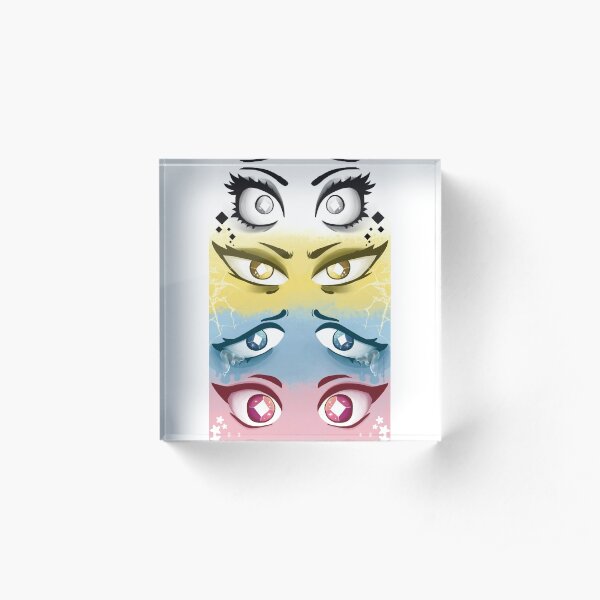 The Diamond Authority: Eyes Acrylic Block