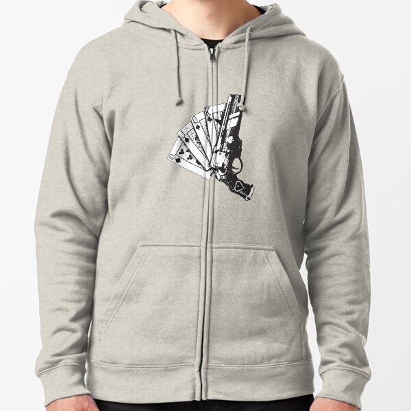 Ace of Spades Zipped Hoodie