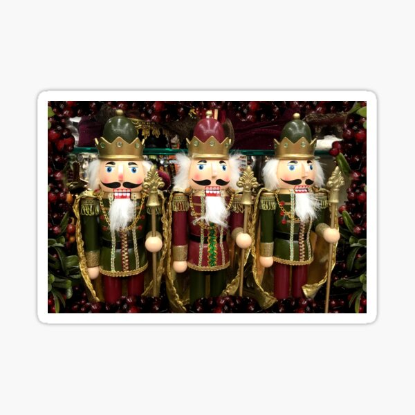 Christmas Nutcracker Trio Sticker