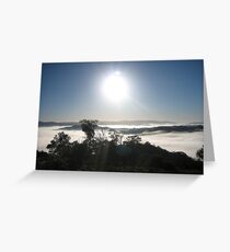 Strath creek fog #2 Greeting Card