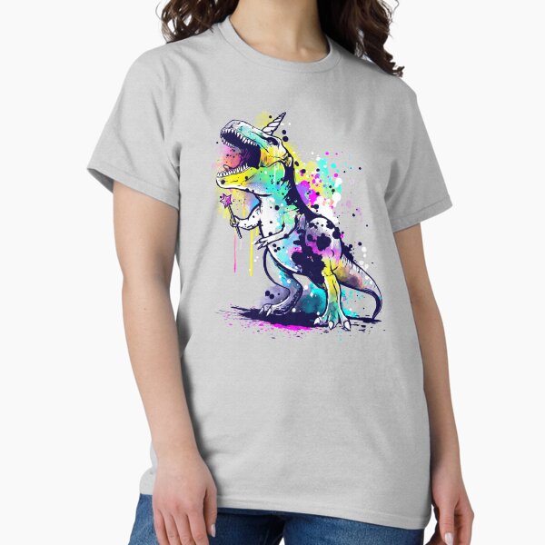 Vista previa del artículo con la obra «unicorniosaurio rex», diseñado y vendido por NemiMakeit.