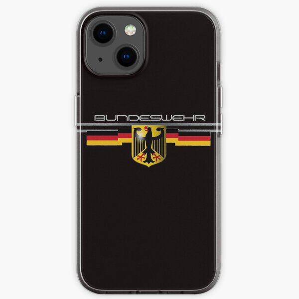 Bundeswehr Deutscher Adler und Flagge iPhone Flexible Hülle