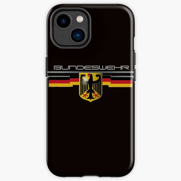 Bundeswehr Deutscher Adler und Flagge iPhone Robuste Hülle