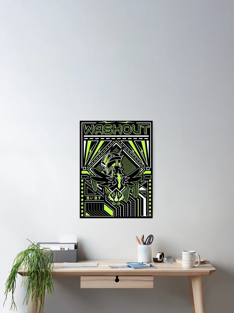 Thumbnail 2 of 3, Poster, Washout designed and sold by Sol-R.