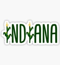 Indiana Corn Sticker