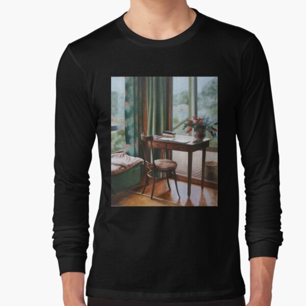 The Guest Book at the Gramps - Oil painting by Avril Thomas - Adelaide / South Australia Artist Long Sleeve T-Shirt