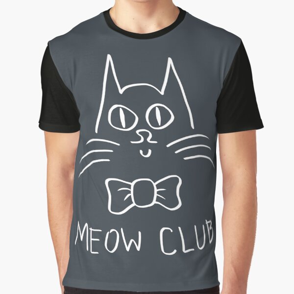 Item preview, Meow Club #2 (white) designed and sold by tuzlay.