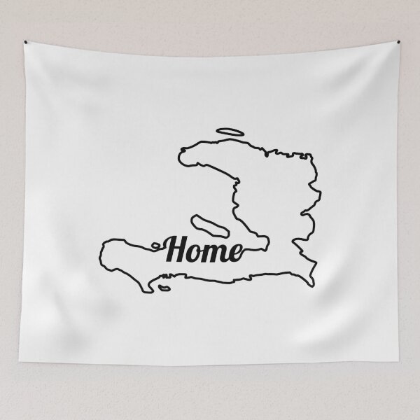 Item preview, Haiti Home Map - Lakay Ayiti Cheri designed and sold by makeitadmirable.