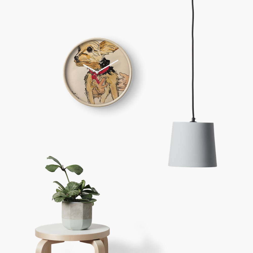 Hudson, Peter's dog Clock