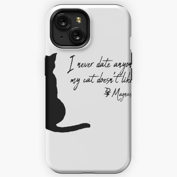 MAGNUS IS MY KING Shadowhunters Design iPhone Case by WeAreFictional