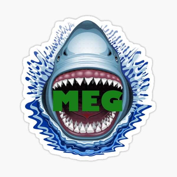 Item preview, MEG SHARK designed and sold by sager4ever.