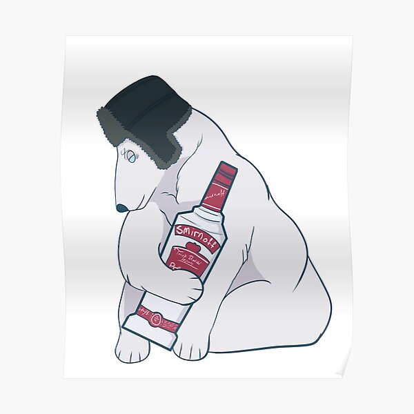 Wodka Bär Poster