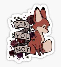 can you not Sticker