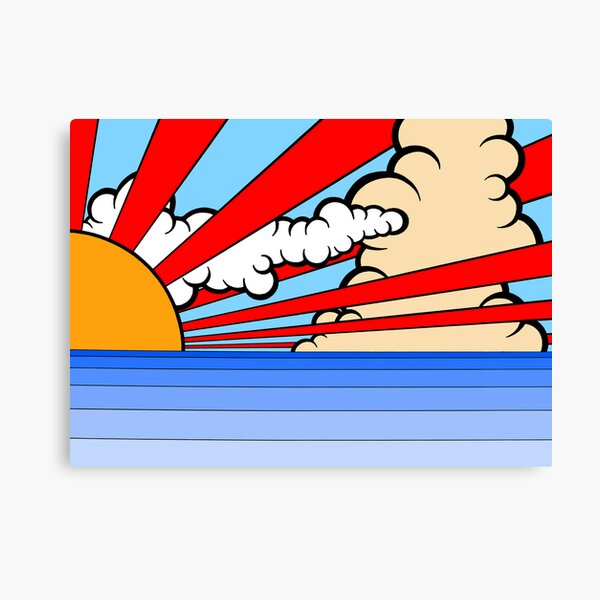 Sun Three Canvas Print