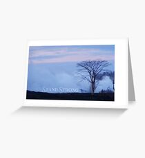 AHT - Words Of Life "Stand Strong" Greeting Card