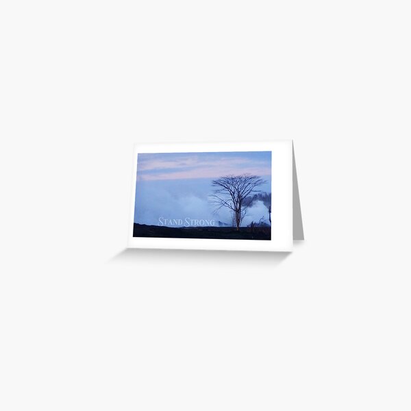 AHT - Words Of Life "Stand Strong" Greeting Card