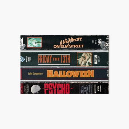Classic Horror Movies Art Board Print