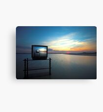 Reality TV Canvas Print