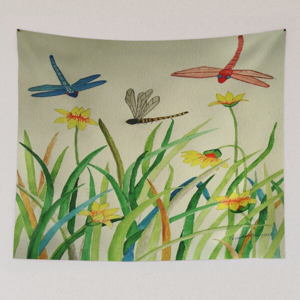 Item preview, Fields of Dragonflies designed and sold by BlueCanna.