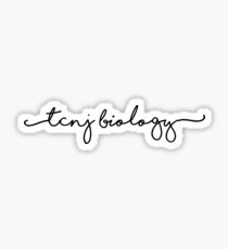 tcnj biology sticker Sticker