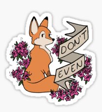 don't even Sticker
