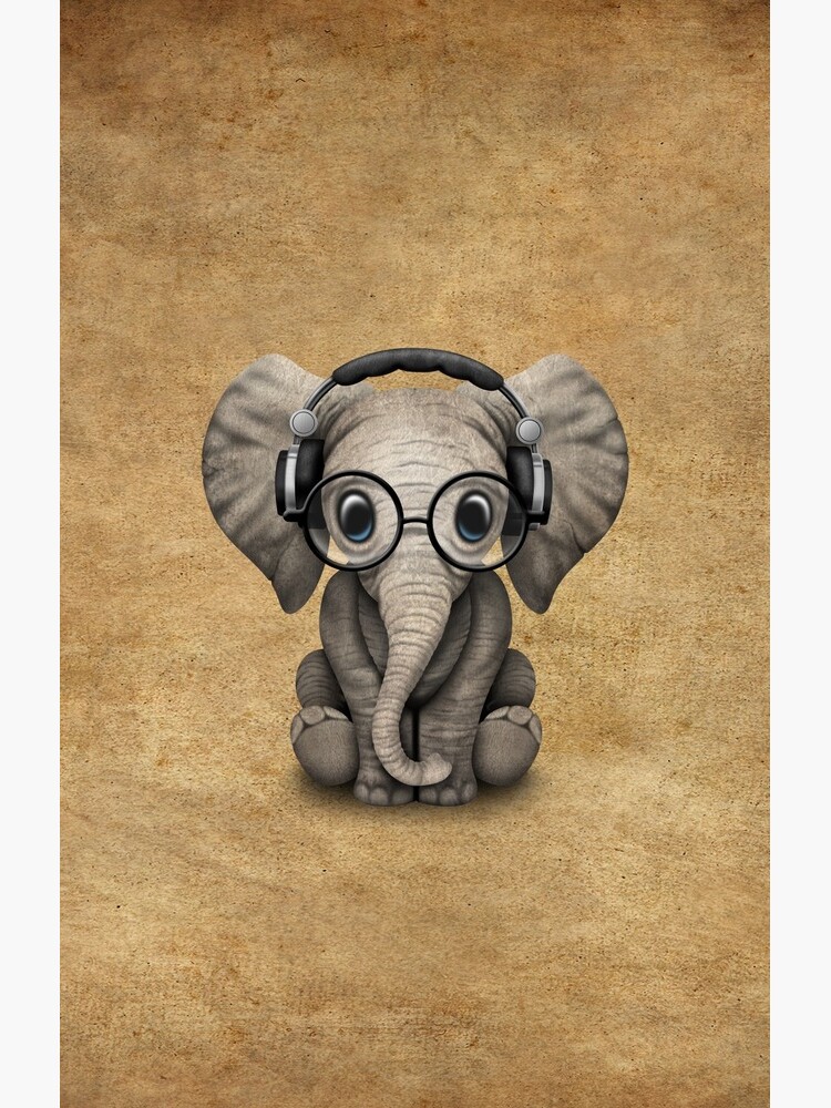 Elephant Eyeglasses Holder, elephant art