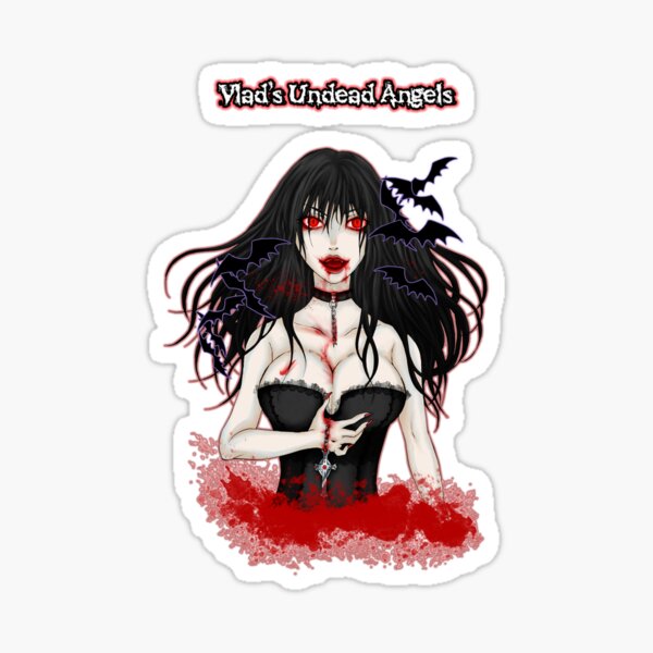 Undead Angels: Vampiress Eve Sticker