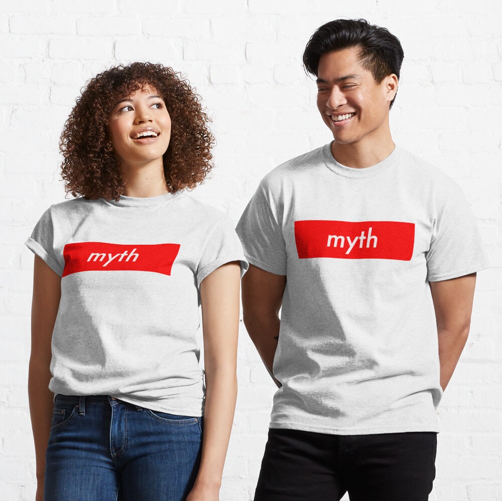 Myth Supreme Merch T Shirt By Squiddbubbles Redbubble - roblox g0z phone number roblox free black shirt