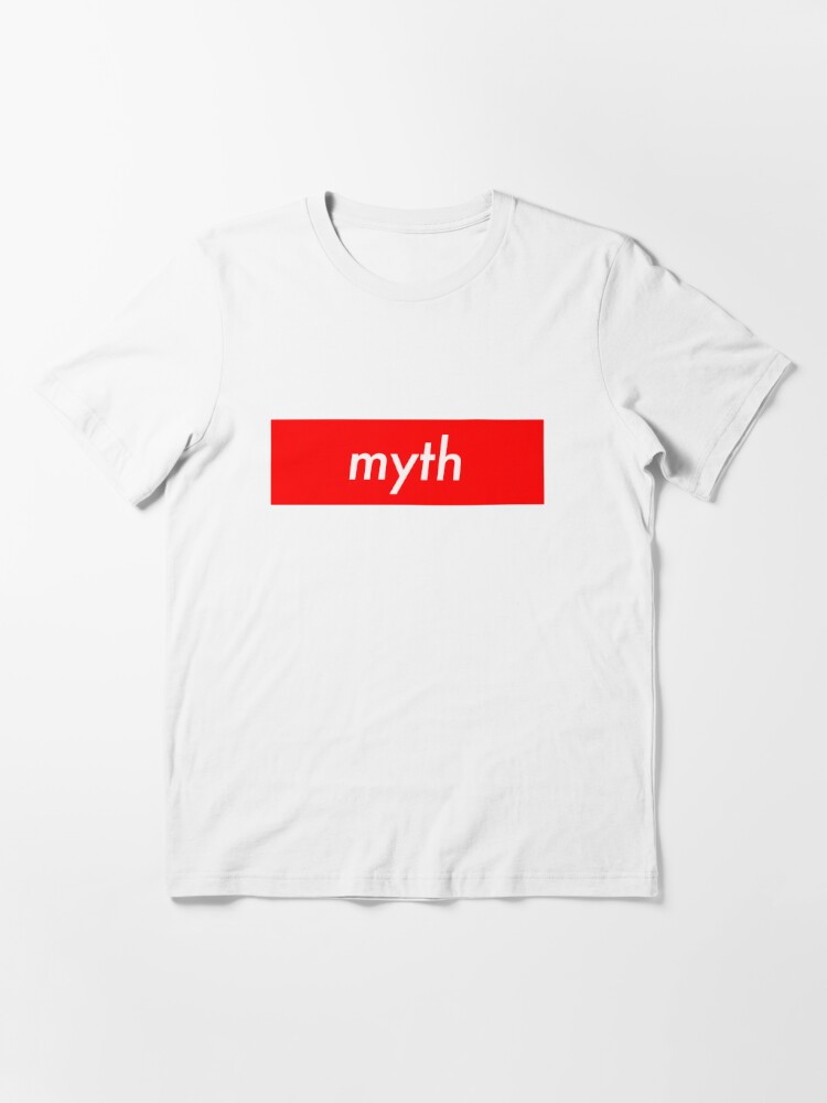 Myth Supreme Merch T Shirt By Squiddbubbles Redbubble - supreme roblox bag t shirt