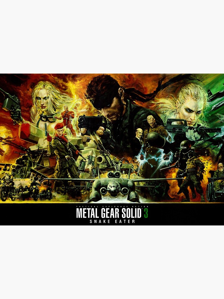 Metal Gear Solid 3 Snake Eater Poster Print 