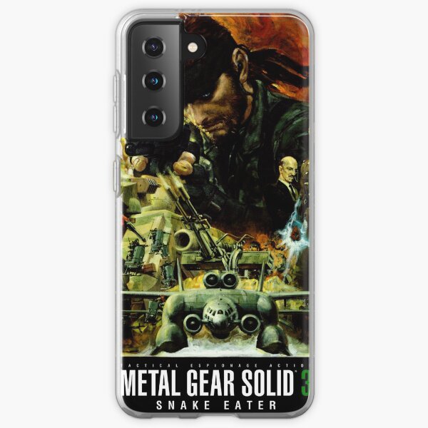 Metal Gear Solid 3 - Affiche de style film Coque souple Samsung Galaxy