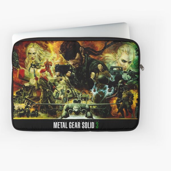 Metal Gear Solid 3 - Movie Style Poster Laptop Sleeve