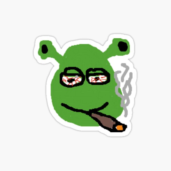 Item preview, Stoner Shrek designed and sold by jiddo11.