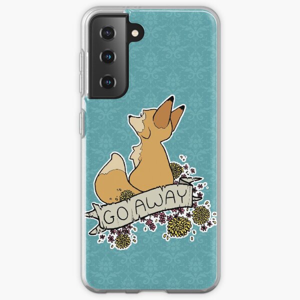 go away Samsung Galaxy Soft Case