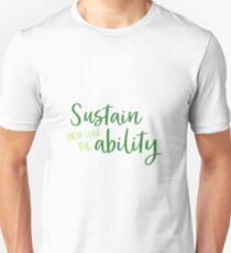 Sustainability Unisex T-Shirt