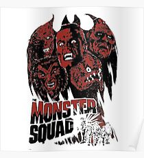 Monster squad - Horror T-shirt Poster
