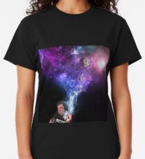 Elon Musk Smoking the Universe Classic T-Shirt