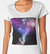 Elon Musk Rauchen des Universums Frauen Premium T-Shirts